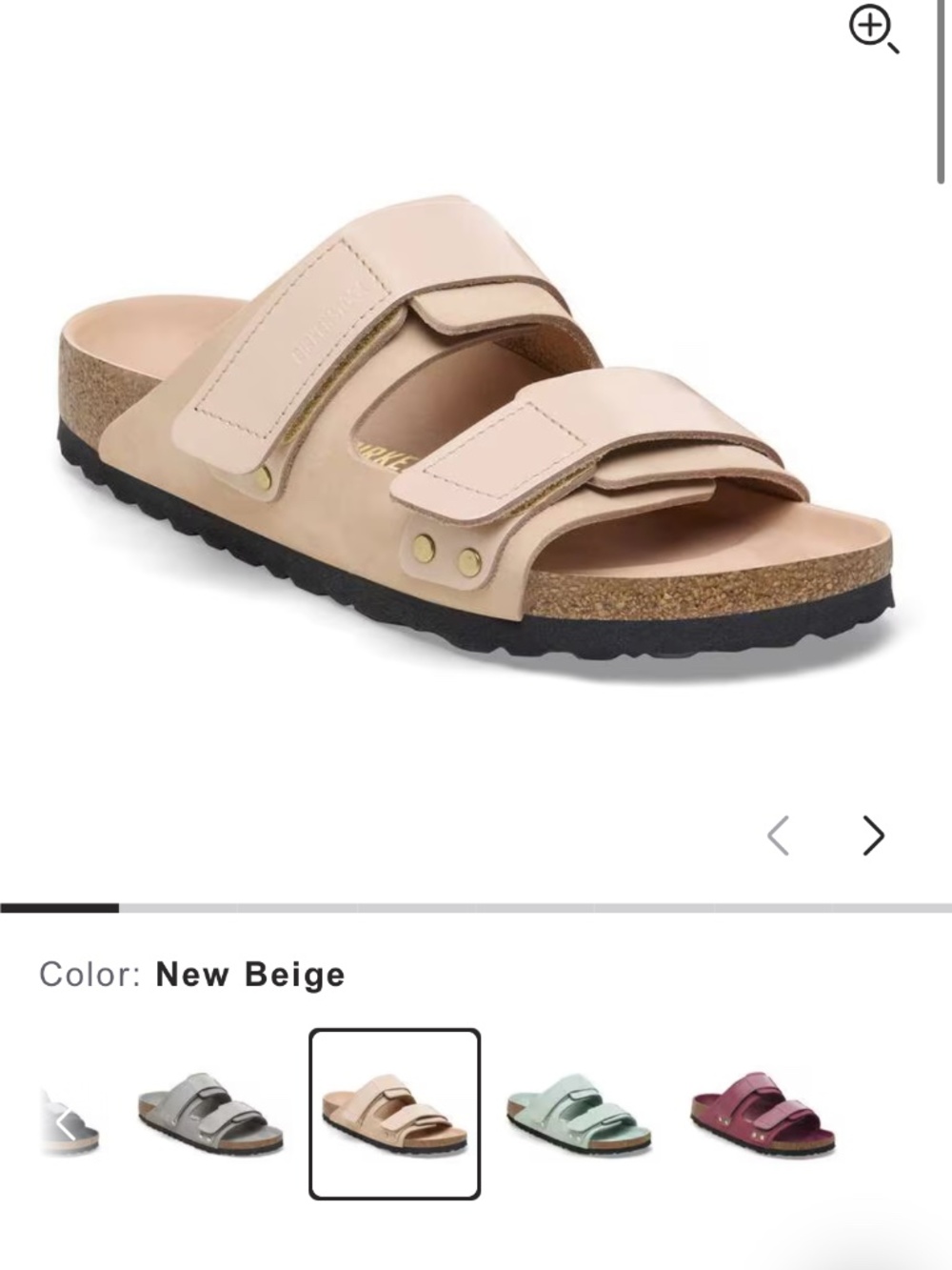 New in box with tags Birkenstock Uji Beige Women’s 9 - Picture 10 of 10